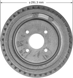 Bendix Brakes Brake Drums PDR0343