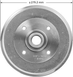 Bendix Brakes Brake Drums for 1968-1979 BEETLE, 1968-1974 KARMANN GHIA, 1971-1979 SUPER BEETLE - PDR0355
