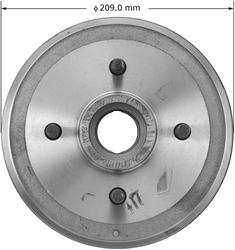 Bendix Brakes Brake Drums PDR0401