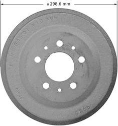 Bendix Brakes Brake Drums PDR0407
