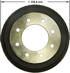 Bendix Brakes Brake Drums PDR0408