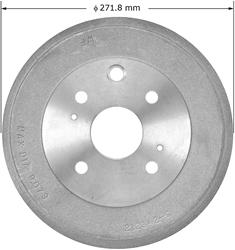 Bendix Brakes Brake Drums for 1983 CELICA - PDR0439