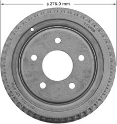 Bendix Brakes Global Brake Drums PDR0451