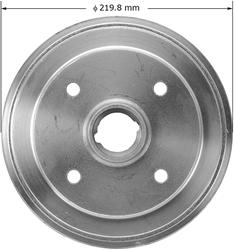 Bendix Brakes Brake Drums for 1983 PULSAR, 1983-1984 PULSAR NX, 1982-1984 SENTRA - PDR0460