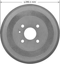 Bendix Brakes Brake Drums for 1977-1983 320I - PDR0469