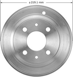 Bendix Brakes Brake Drums PDR0551