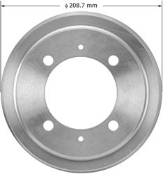 Bendix Brakes Brake Drums PDR0612