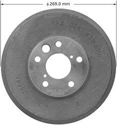Bendix Brakes Brake Drums for 2000-2001 LEGACY - PDR0726