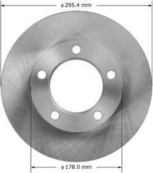 Bendix Brakes Brake Rotors PRT1289