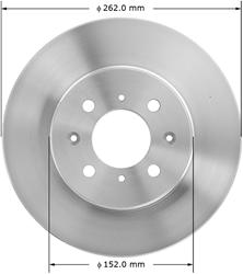 Bendix Brakes Global Brake Rotors PRT1471