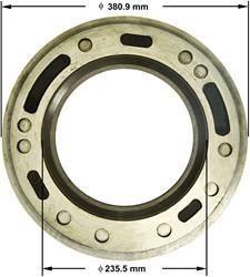Bendix Brakes Global Brake Rotors PRT1493