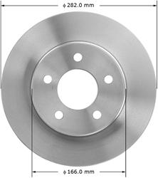 Bendix Brakes Global Brake Rotors PRT5246