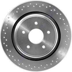 Bendix Brakes Global Brake Rotors for 2005-2013 CORVETTE, 2006-2009 XLR - PRT5663