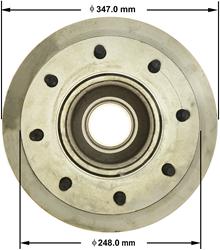 Bendix Brakes - Brake Rotors for 2008-2012 F-350 SUPER DUTY - PRT5813
