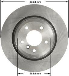 127.34093CL Brake Rotor StopTech 