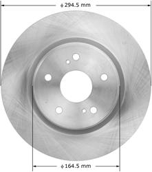 Bendix Brakes Global Brake Rotors for 2006-2013 GRAND VITARA - PRT5879