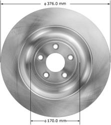 Bendix Brakes Brake Rotors PRT6024