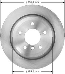 Bendix Brakes Global Brake Rotors for 2009-2016 Z4 - PRT6043