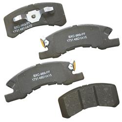 Bendix Brakes STOP Brake Pads for 2014-2023 MIRAGE, 2017-2024 MIRAGE G4 - SBC1731