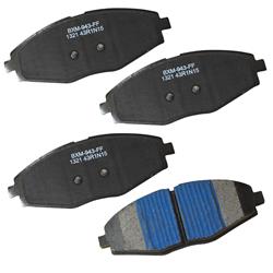 Bendix Brakes STOP Brake Pads for 1999-2002 LANOS - SBM1321