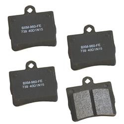 Bendix Brakes STOP Brake Pads for 1997-1998 C230 - SBM739