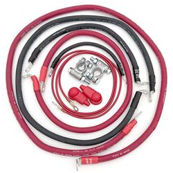 Big7Kits Battery Cable Kits for 1992-1996 F-250, 1997 F-250 HD, 1992-1997 F-350 - FTRKG9-75-0G