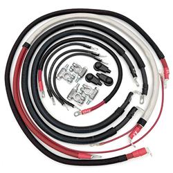 Big7Kits Battery Cable Kits for 1994-1996 F-250, 1997 F-250 HD, 1994-1997 F-350 - FPSD90-73-00G-90