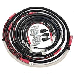 Big7Kits Battery Cable Kits for 2003-2009 RAM 2500, RAM 3500 - DCMN03-I6-00G-RBR