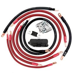 Big7Kits Battery Cable Kits for 2007-2014 FJ CRUISER - TFJ-40-0G