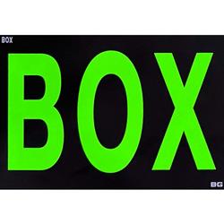 BG Racing Pit Boards BGR262G-BOX