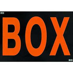 BG Racing Pit Boards BGR252O-BOX