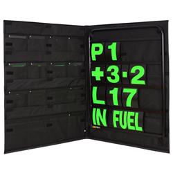 BG Racing Pit Boards BGR260BLA-G