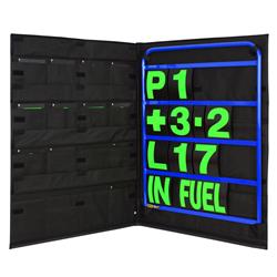 BG Racing Pit Boards BGR260BLU-G