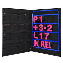BG Racing Pit Boards BGR260BLU-P