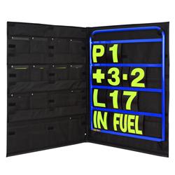 BG Racing Pit Boards BGR260BLU-Y