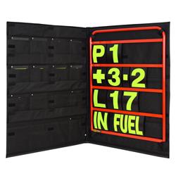BG Racing Pit Boards BGR260RED-Y