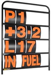 BG Racing Pit Boards BGR261BLA