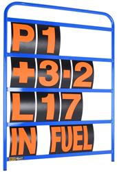 BG Racing Pit Boards BGR261BLU