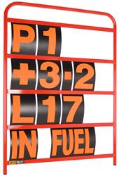 BG Racing Pit Boards BGR261RED