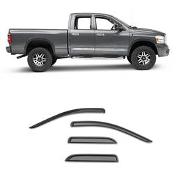 Black Horse Off-Road Rain Guards 14-94101