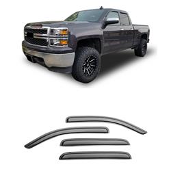 Black Horse Off-Road Rain Guards 14-CHSLCC-14