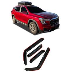 Black Horse Off Road Side Window Visors 1494263IN