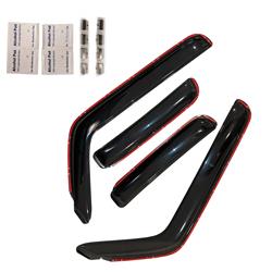 Black Horse Off Road Side Window Visors 1494812IN