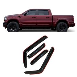 Black Horse Off-Road Rain Guards 14-CHSLCC-14-IN