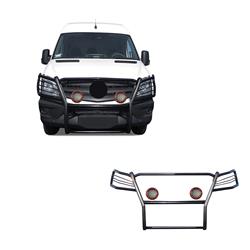 Black Horse Off-Road Modular Grille Guards 17D502MA-PLFR