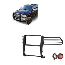 Black Horse Off-Road Modular Grille Guards for 2011-2018 2500, 3500 - 17DR01MA-PLFR