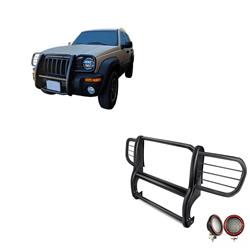 Black Horse Off-Road Modular Grille Guards for 2002-2007 LIBERTY - 17EH26MA-PLFR