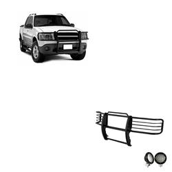 Black Horse Off-Road Modular Grille Guards for 2001-2003 EXPLORER SPORT, 2001-2005 EXPLORER SPORT TRAC - 17FJ24MA-PLFB