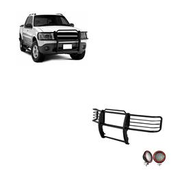 Black Horse Off-Road Modular Grille Guards for 2001-2003 EXPLORER SPORT, 2001-2005 EXPLORER SPORT TRAC - 17FJ24MA-PLFR