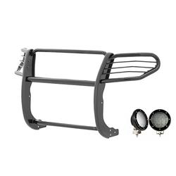 Black Horse Off-Road Modular Grille Guards for 2011-2015 EXPLORER - 17FJ28MA-PLFB